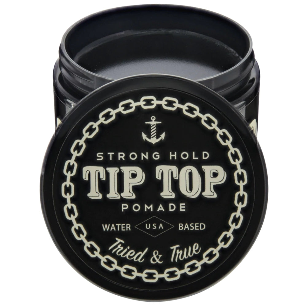 Tip Top Strong Hold Pomade - Strong Hold, High Shine 4.25oz