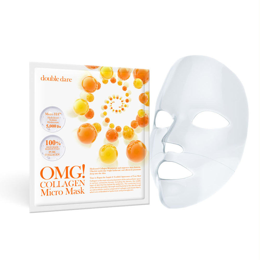 [ DOUBLE DARE ] OMG! Collagen Kit (Cleansing Pad 3 pcs + Micro Mask 3 pcs)