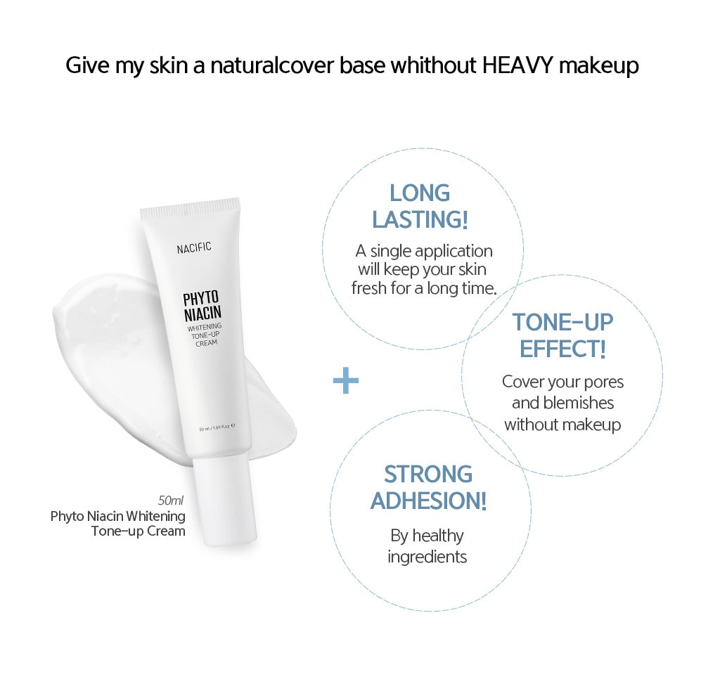 [ Nacific ] Phyto Niacin Whitening Tone Up Cream 50ml / 1.69 fl. oz