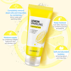 [ SECRET KEY ] Lemon Sparkling Cleansing Foam 200g (7.05 oz.)