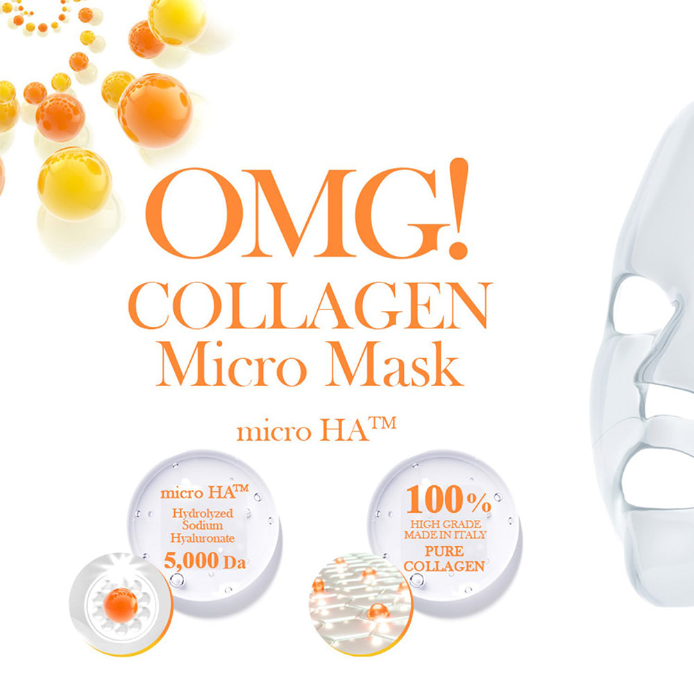 [ DOUBLE DARE ] OMG! Collagen Kit (Cleansing Pad 3 pcs + Micro Mask 3 pcs)