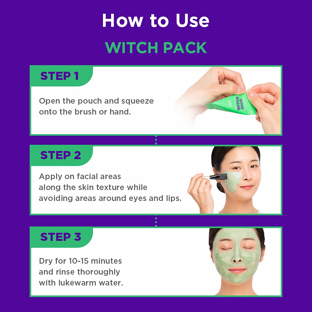 [ Skin1004 ] Zombie Beauty Witch Calming Facial Mask Pack, 8 PCS