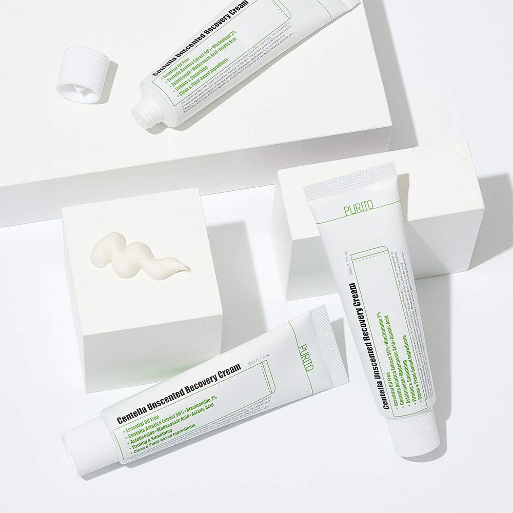 [ PURITO ] Centella Unscented Recovery Cream 50ml (1.7 fl. oz.)