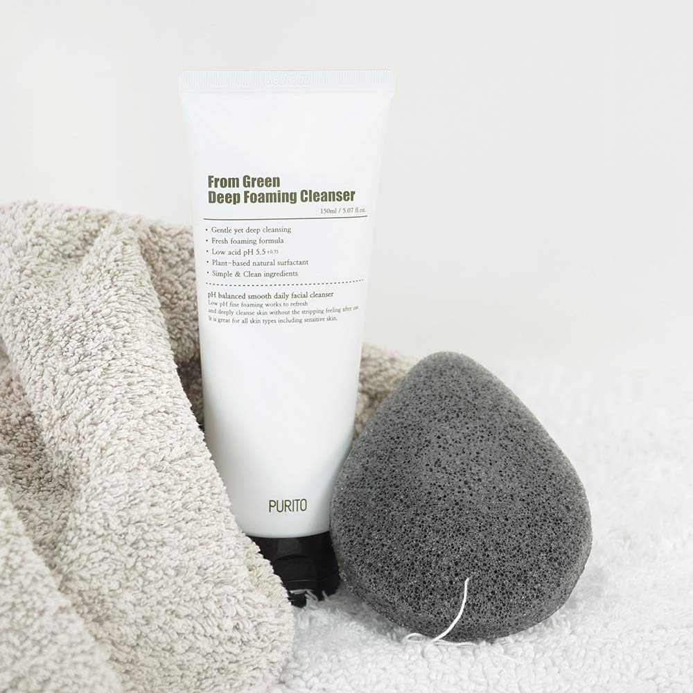 [ PURITO ] From Green Deep Foaming Cleanser 150ml (5.07 fl. oz.)