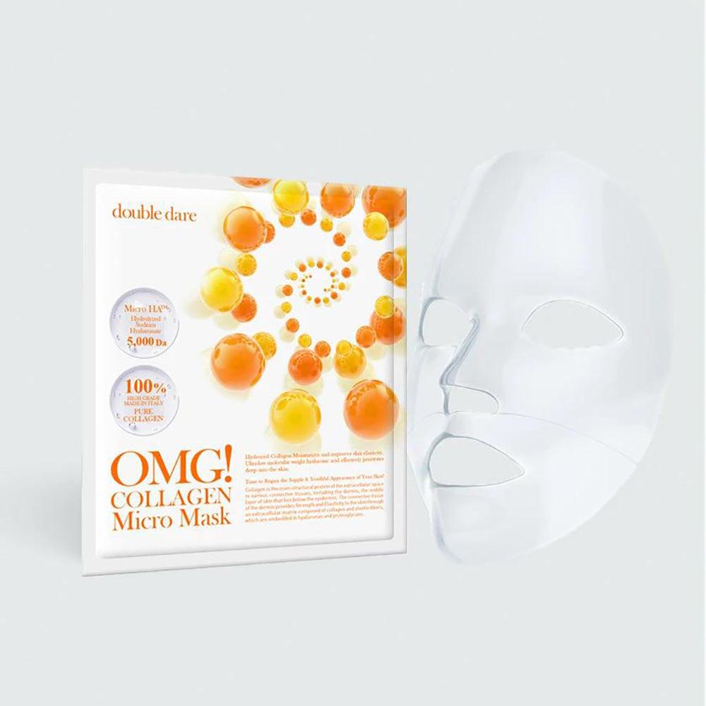 [ DOUBLE DARE ] OMG! Collagen Micro Mask 3 PCS
