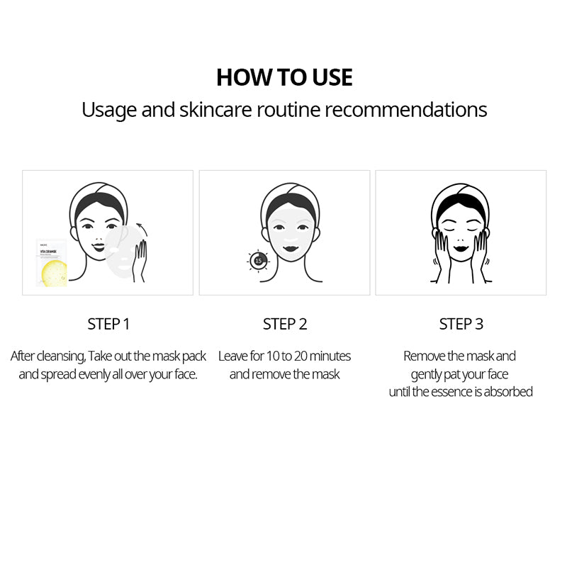 [ NACIFIC ] Vita Ceramide Moisture Mask Pack 10 EA