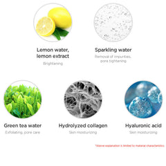 [ Secret Key ] Lemon Sparkling Peeling Gel 120ml + Cleansing Foam 200g Set - KosBeauty