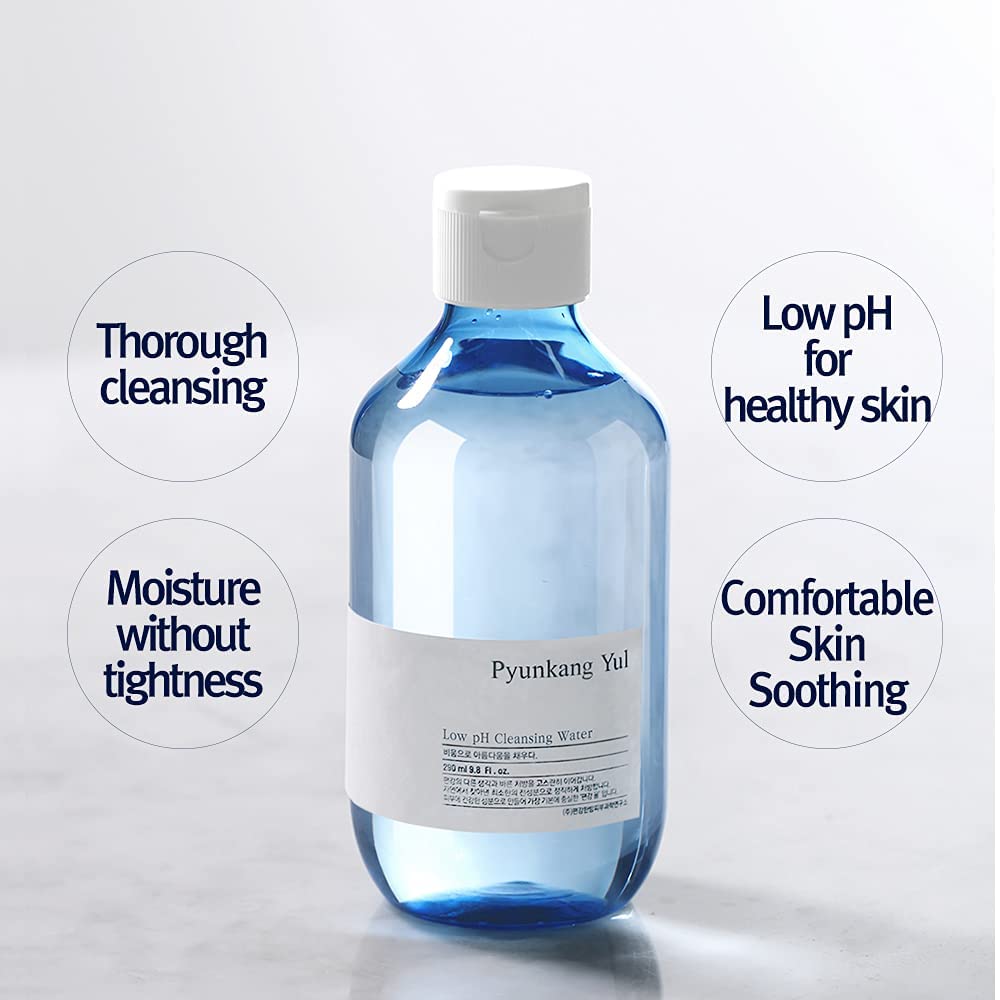 [ Pyunkang Yul ] Low pH Cleansing Water Makeup Remover Face Cleanser, 290ml / 9.8 fl. oz.