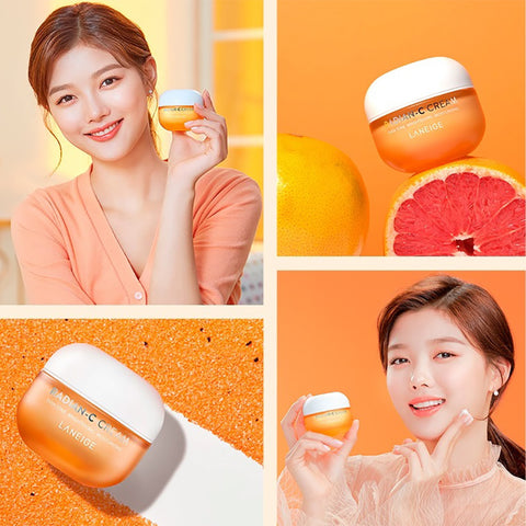 [ LANEIGE ] Radian-C Cream with Vitamin C, Brightening and Reduce Dark Spots, 30ml
