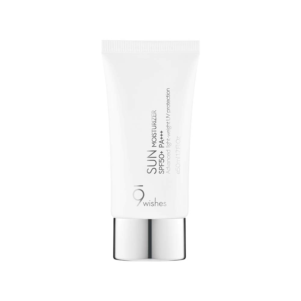 [ 9wishes ] Sun Moisturizer Facial Sun Cream SPF 50+ PA+++ 50ml (1.7 fl.oz.)