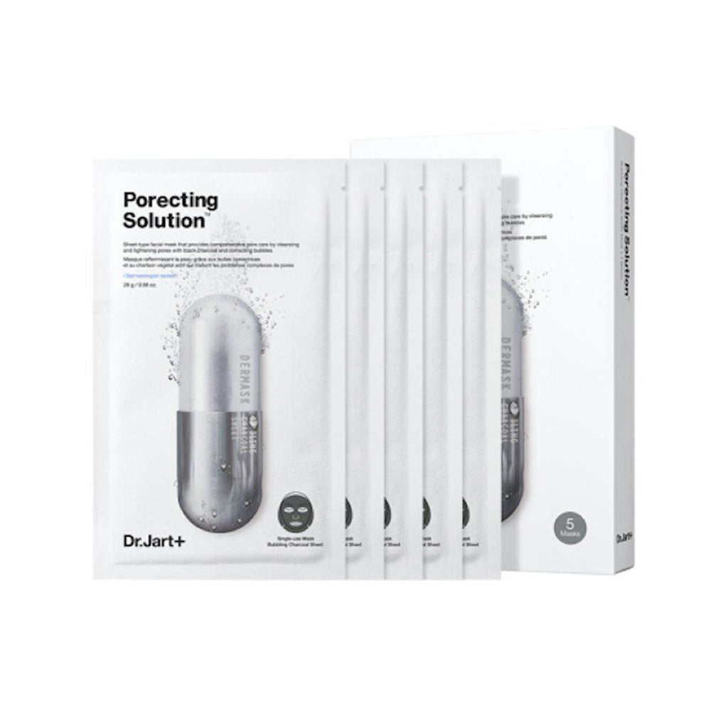 [ DR.Jart+ ] Porecting Solution Bubbling Charcoal Sheet Mask (5 Sheets) (EXP : 10/10/2025)