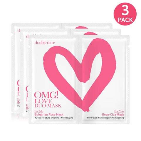 [ DOUBLE DARE ] OMG! Love Duo Mask (Choose Your QTY)