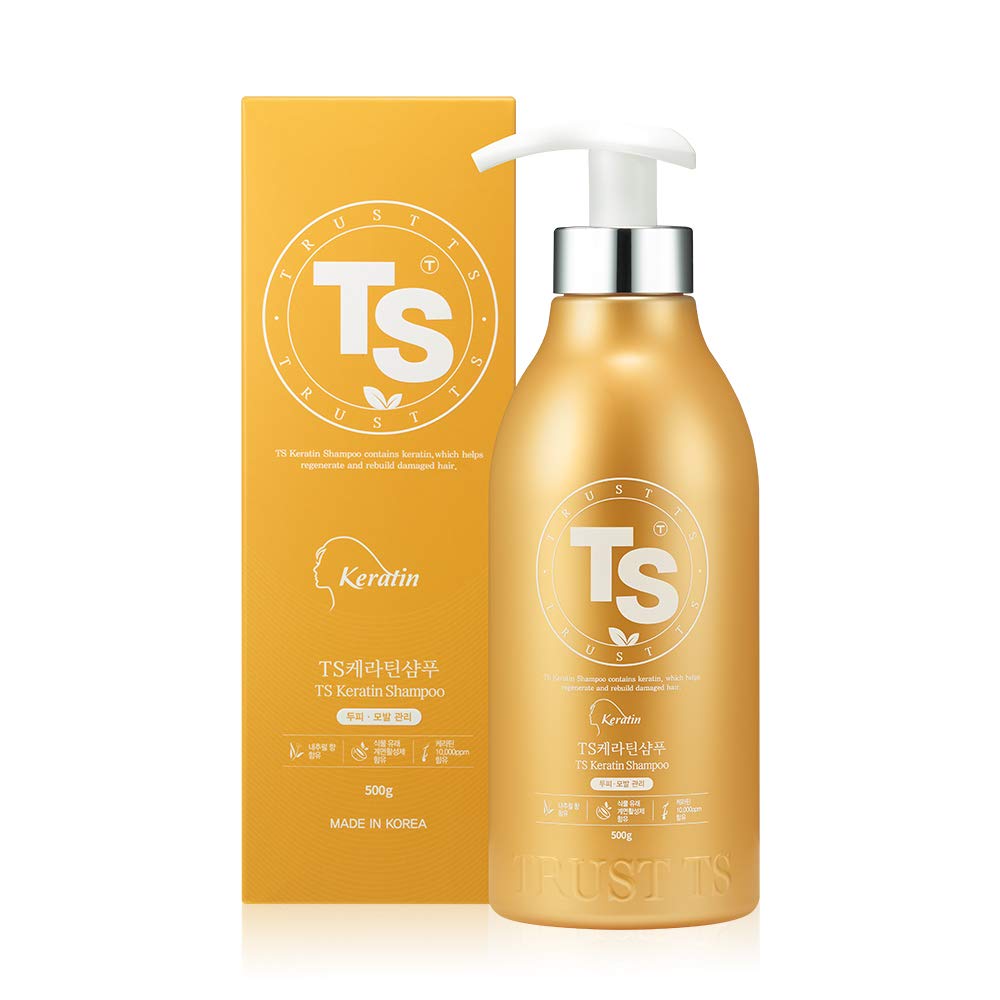 TS Keratin Shampoo for Damaged and 500g