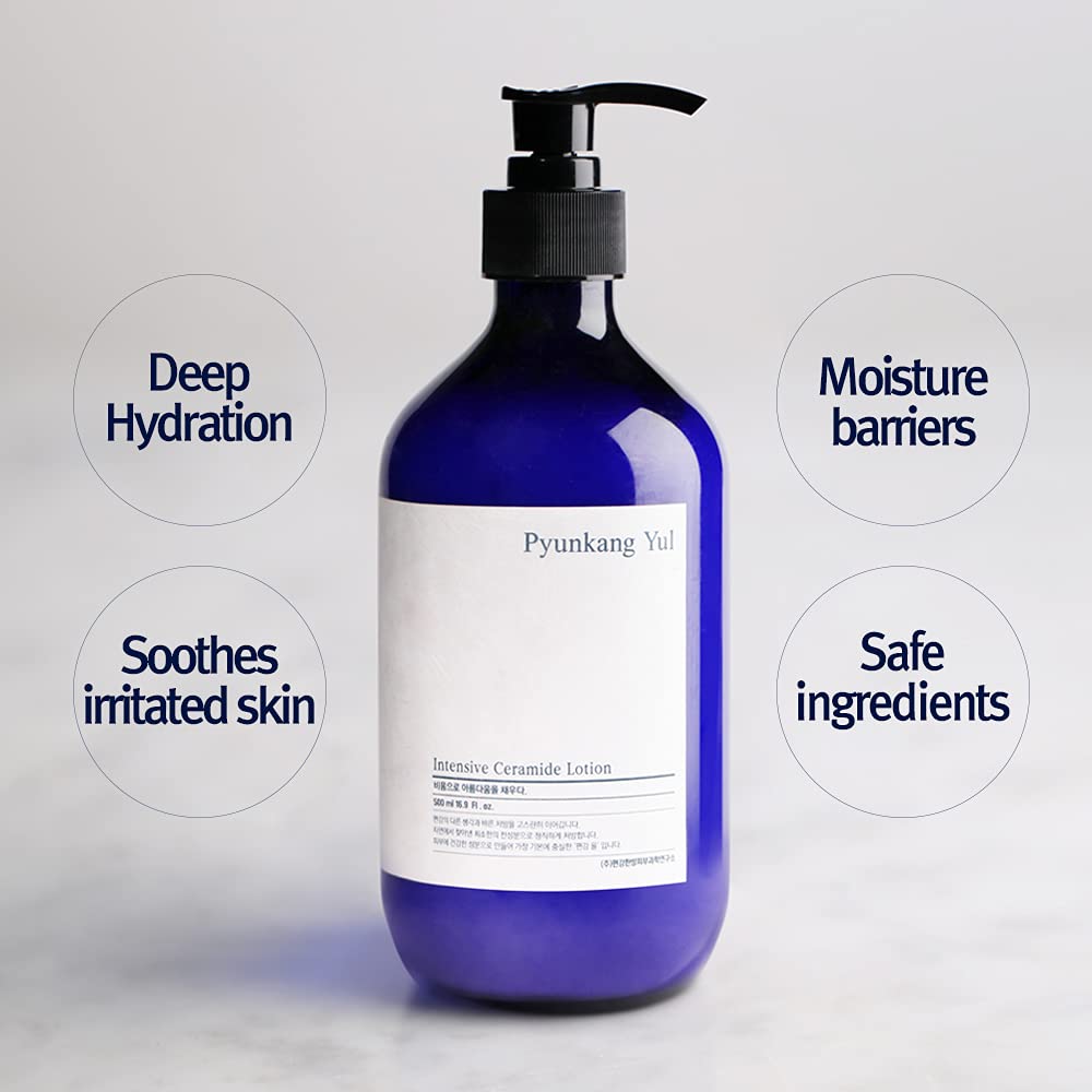 Pyunkang Yul Intensive Ceramide Lotion Face Moisturizer, 500ml
