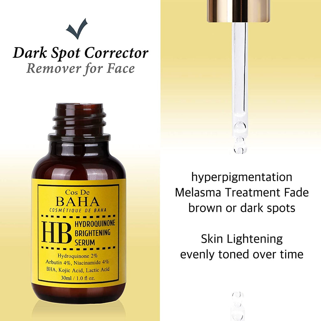 Cos de BAHA Hydroquinone 2% (HB) Brightening Facial Serum 30ml