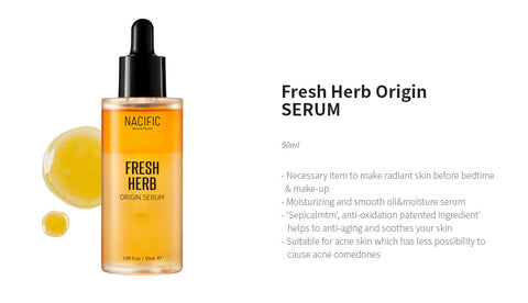 [ NACIFIC ] Fresh Herb Origin Serum (Anti-aging) 50ml - KosBeauty