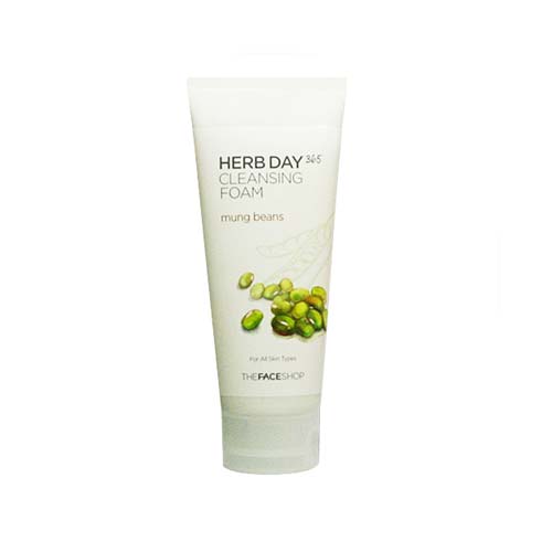 [ The Face Shop ] Herb Day 365 Cleansing Foam 170ml - KosBeauty