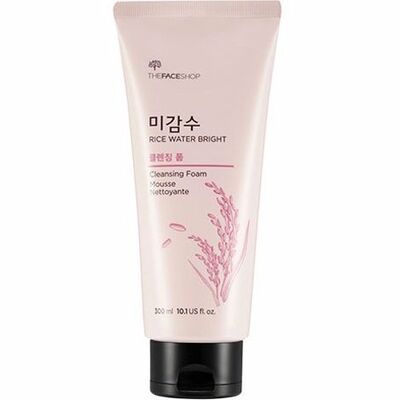 [ THE FACE SHOP ] Rice Water Bright Cleansing Foam 150ml - KosBeauty